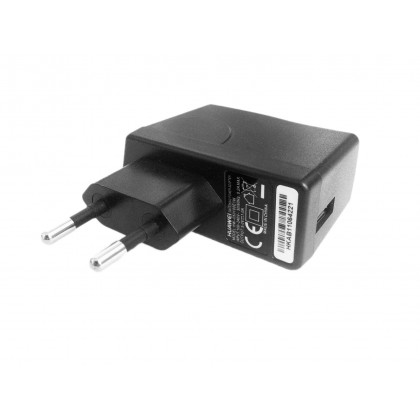 USB oplader Huawei zwart 5Volt 1.0A - TRAVEL CHARGER
